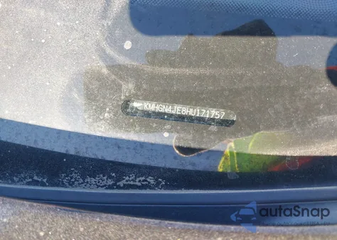 2017 Genesis G80 3.8 z USA, uszkodzony, nr VIN KMHGN4JE8HU171757